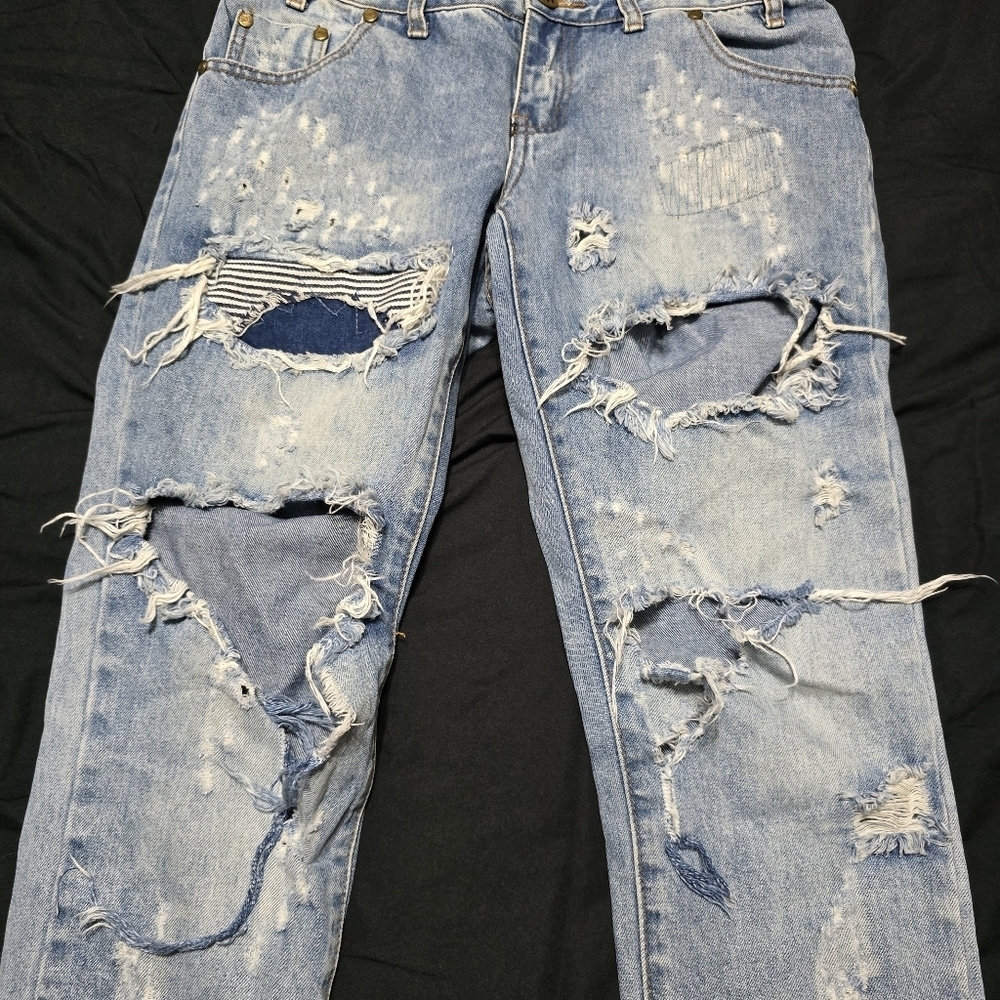 One Teaspoon Trashed Free Birds, Size 27